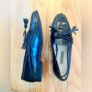 Zara black loafers